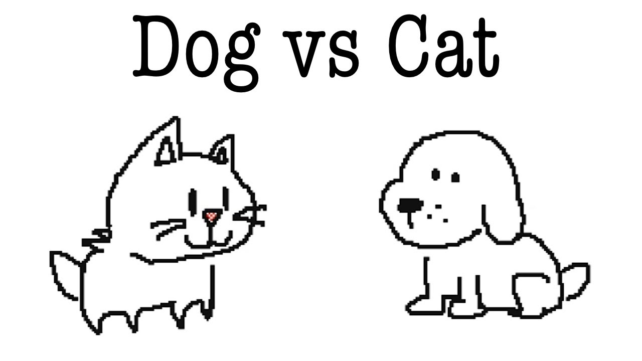 Dog vs Cat Animation (Flipnote Studio 3D) YouTube