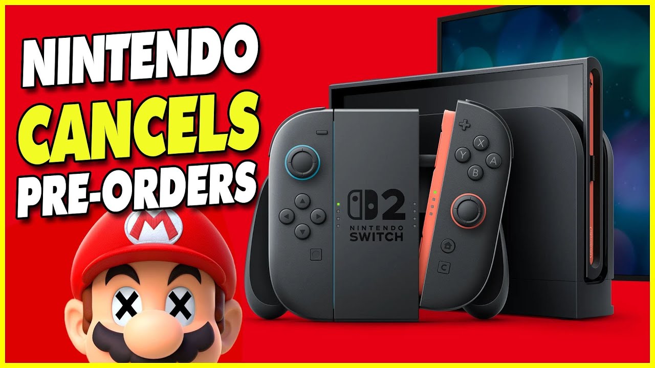 Nintendo CANCELS Switch 2 Pre-orders [RANT] - YouTube