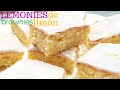 Los PASTELES de LIMÓN mas húmedos 🍋🍰🍋 LEMONIES (BROWNIES de limón)