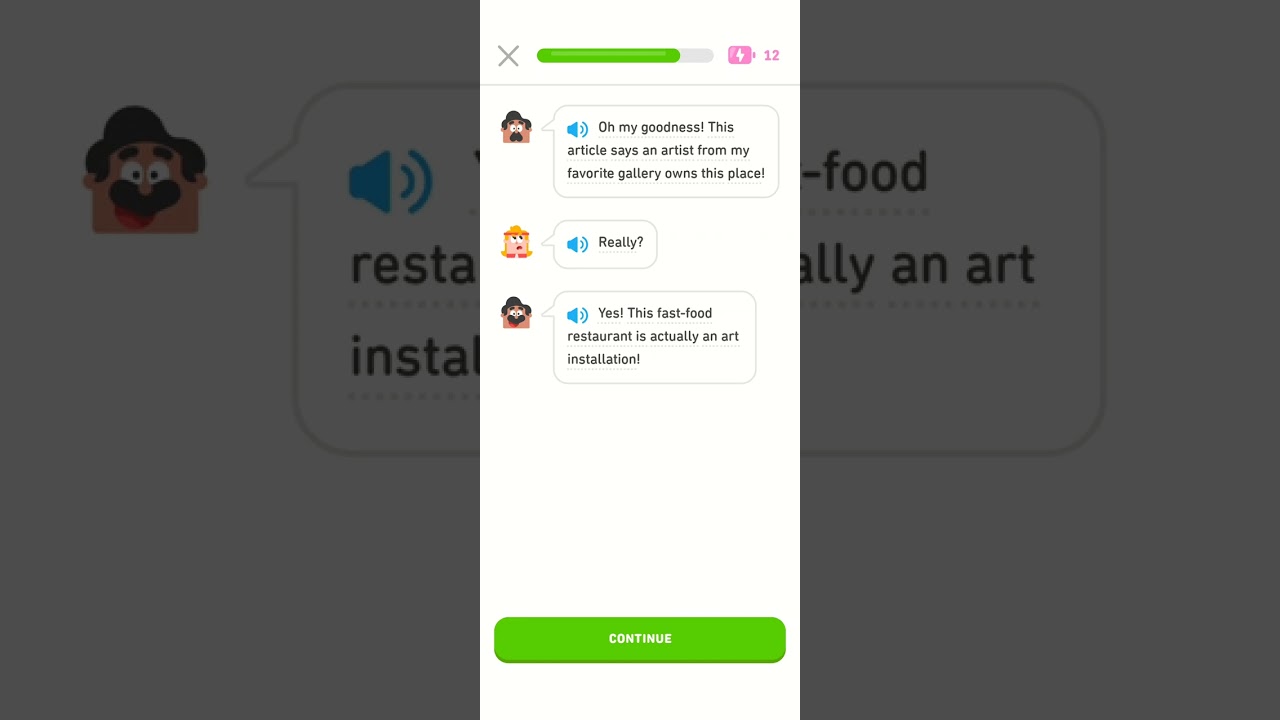 Duolingo: Fast Food Art