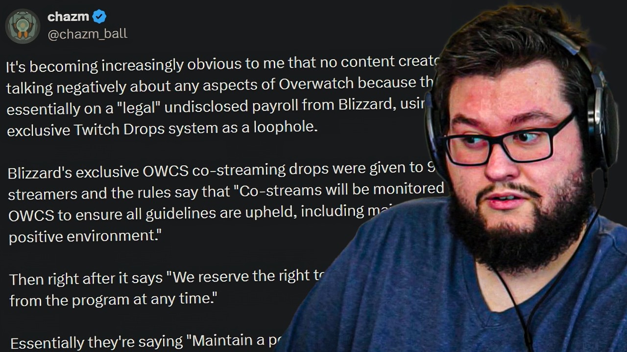Overwatch Streamers Are Paid Shills Now? (They Aren't)