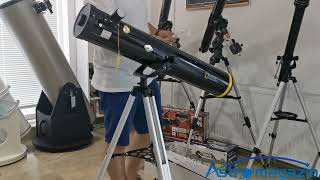 : Unboxing Telescop 114/900 pe montura AZ-2