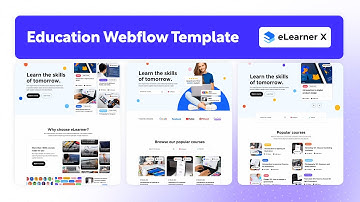 School Website Template | eLearner X - BRIX Templates