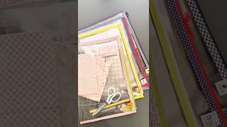 Clear Vinyl Project Bag | DIY Organizer | Sewing Zipper Pouch