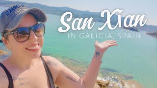 Praia de SAN XÍAN, Galicia, Spain - Água cristalina