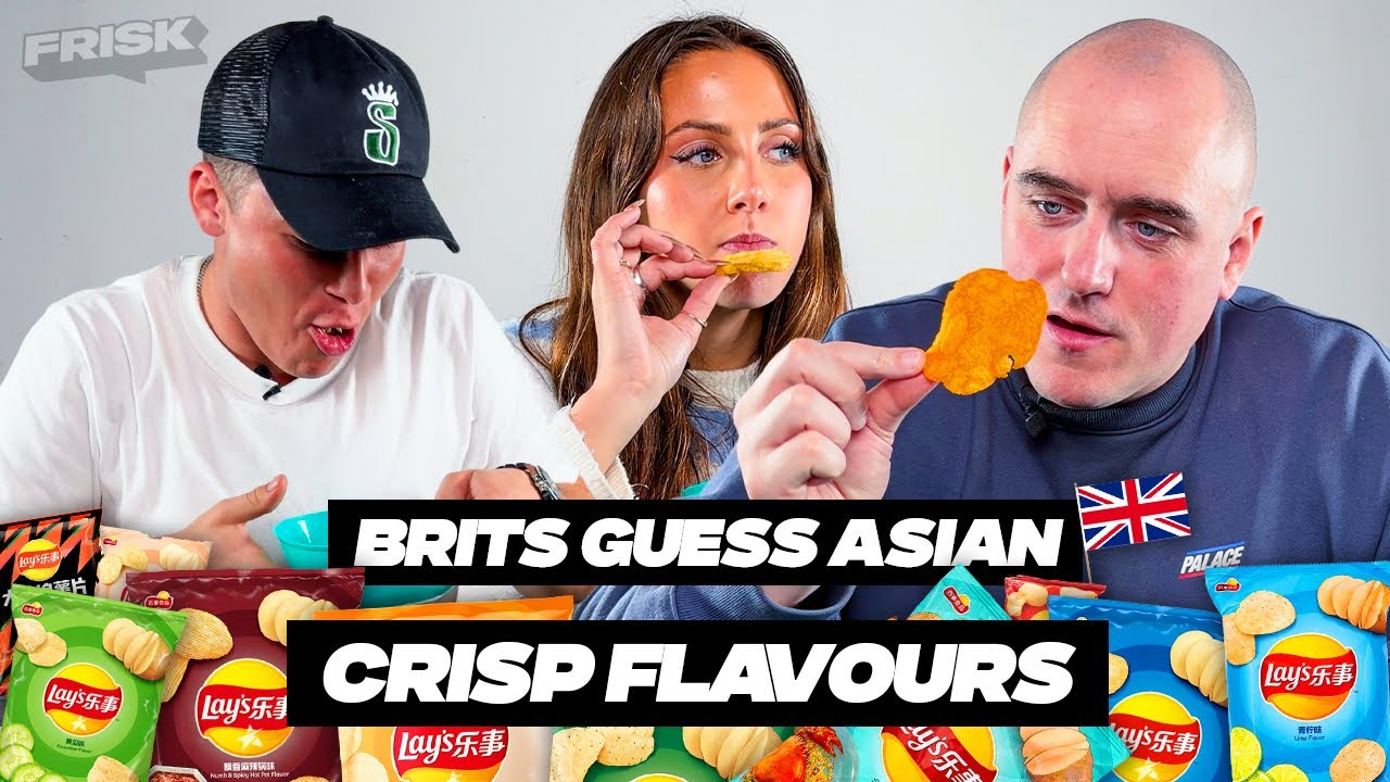 British People Try Asian Crisps