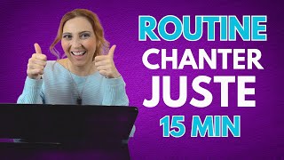 Booster la justesse de la voix-15 minutes par jour