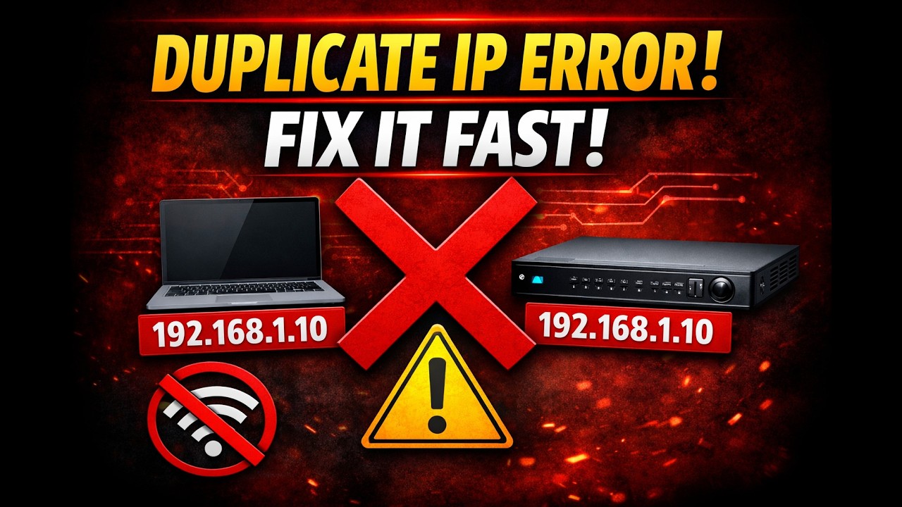 Ошибка конфликта IP-адресов? Вот как её исправить.