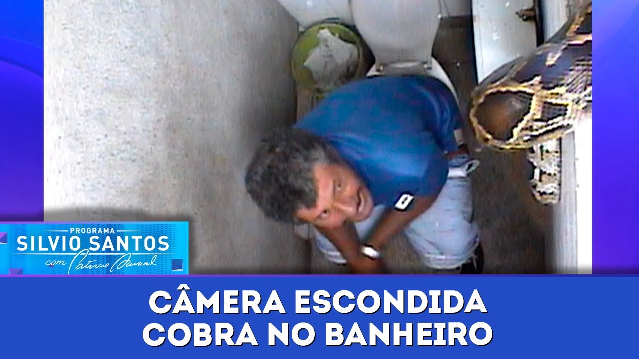 Cobra no Banheiro | Câmeras Escondidas (21/07/23)