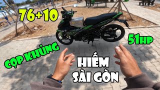 TOANBLACK CHẠY EXCITER 76+10 ỒN ÀO KINH KHỦNG TẠI SÀI GÒN | VLOG