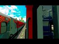 12809 Mumbai CSMT HWH Mail VS 18616 KRIYA EXPRESS 130KMPH HigHSpeed Dangerous Overtake Parallelrace7