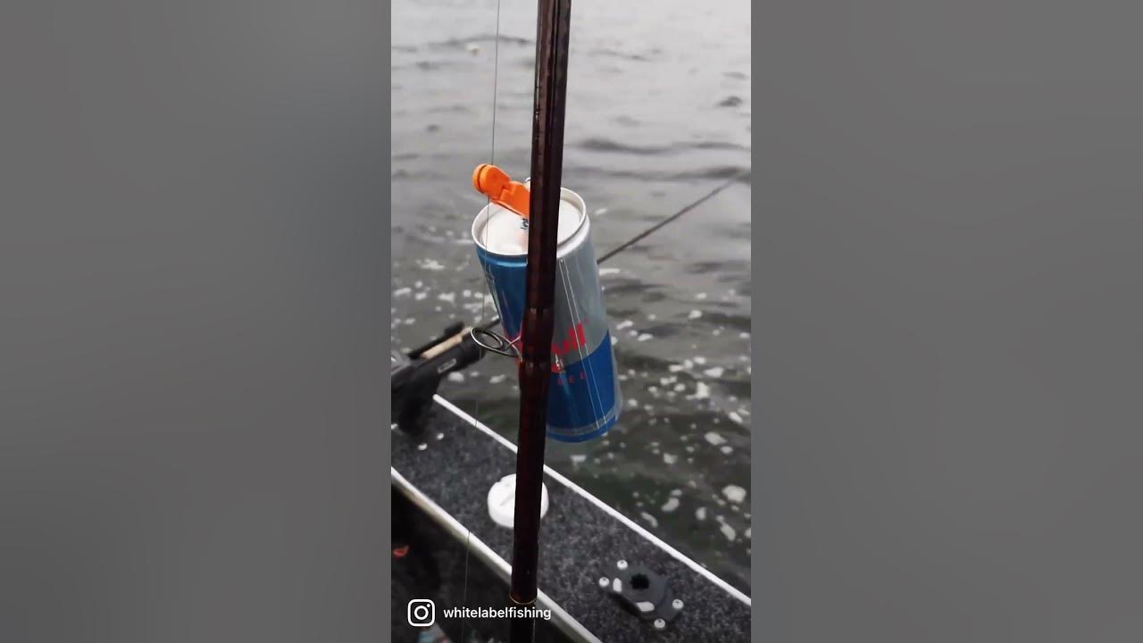 Greatest bite-alarm ever invented 😂🤘#fishing 