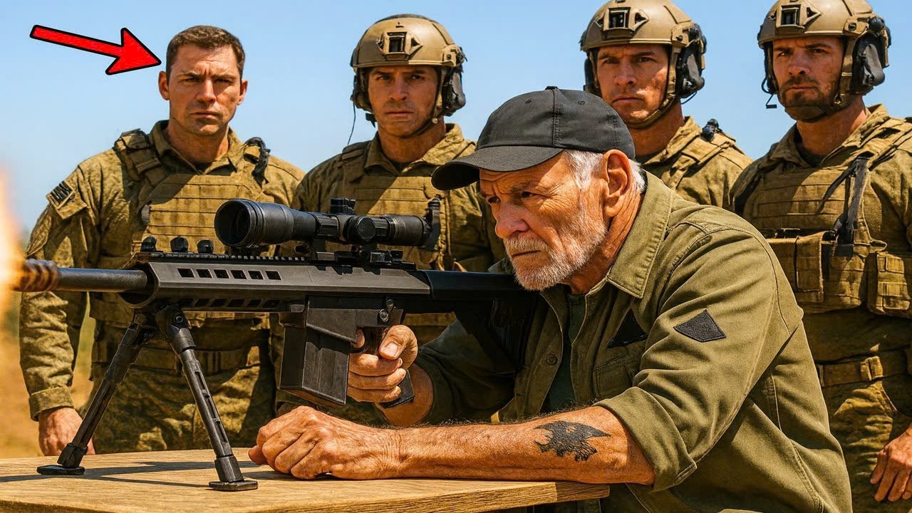 Nobody Respected the Old Man at the Range — Until the SEAL Recruit Spotted His Patch