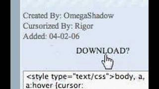 How to get free cursors from www.cursors-4u.com screenshot 4