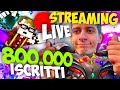 RAGGIUNGIAMO 800.000 ISCRITTI IN LIVE !!