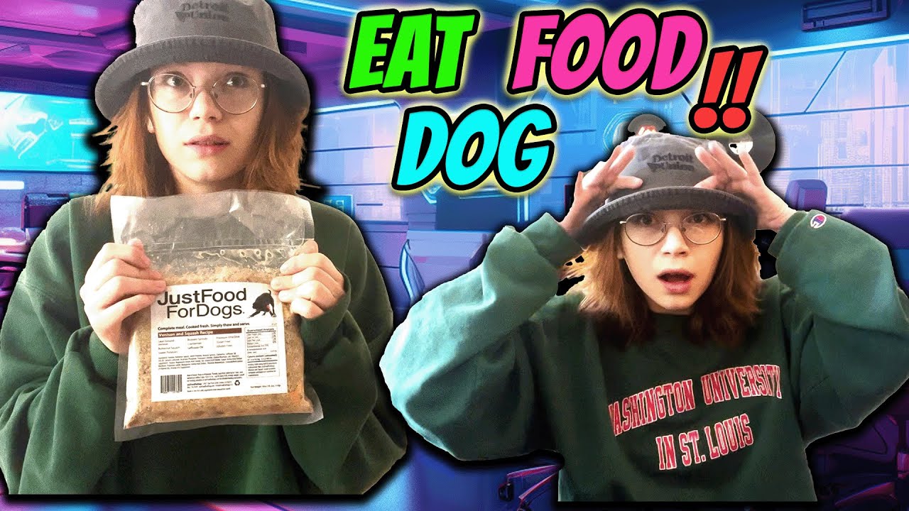 I Ate Only DOG FOOD for 24 Hours?! - Challenge