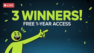 Educative Giveaway Winner Announcement Live 3 Free 1-Year Subscriptions