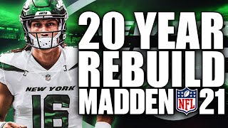 20 Year Rebuild of the New York Jets | Trevor Lawrence MVP! Madden Franchise