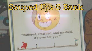 Cuphead: Souped Up mod - The Root Pack buff S Rank (hitless)
