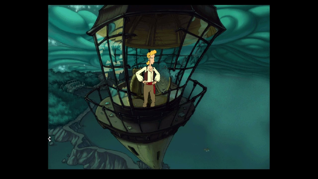 Lamp-Ambiance-Monkey Island 3  (Study Music-Relaxing-Sleep Music-ASMR-Coding)