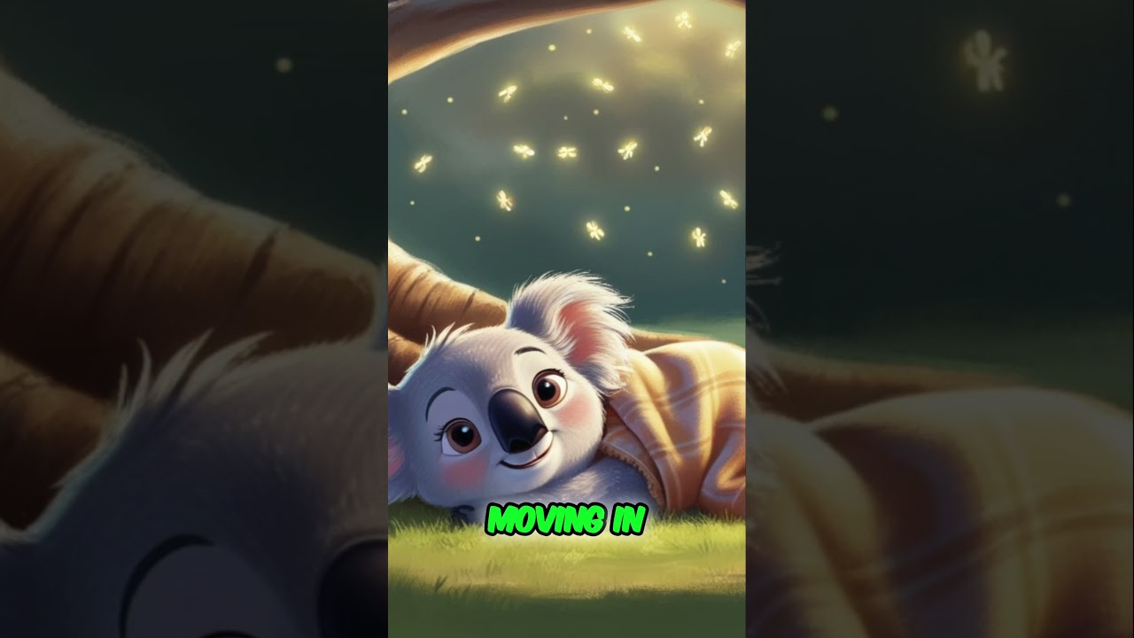 Koala Discovers Magical Firefly Forest  