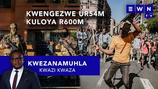 Kwezanamuhla: Usolwa 'ngokuvukela umbuso' uJacob Zuma, anikezwe uR54m wokuyoqapha ukuthula amasosha