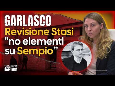 Video GARLASCO, REVISIONE STASI: NON CI SARANNO ELEMENTI SU ANDREA SEMPIO
