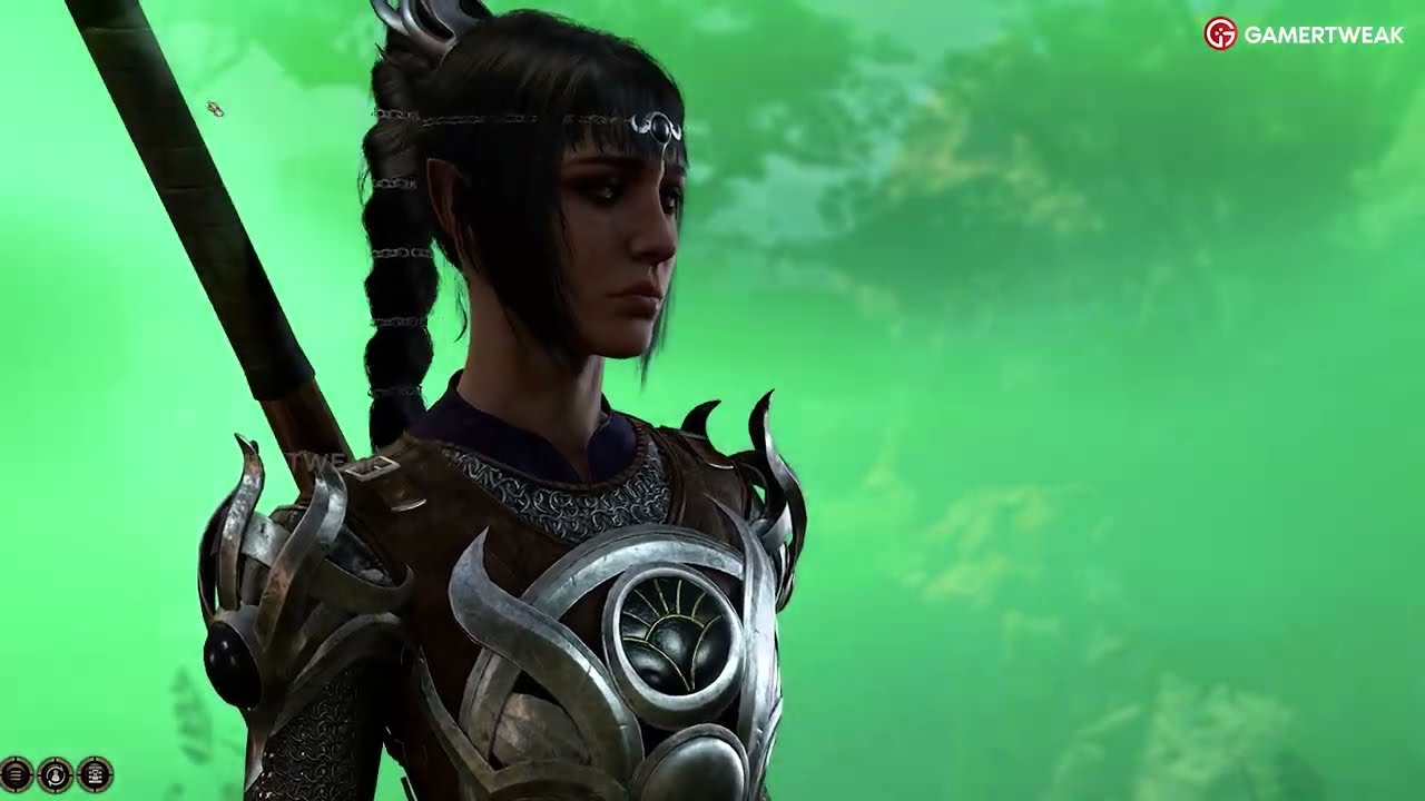 What happens when you shoot at the idol of Silvanus in Baldur's Gate 3