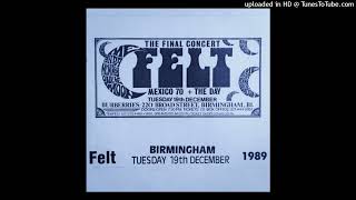 Felt -- &quot;Bottoming Out&quot; (Lou Reed cover)