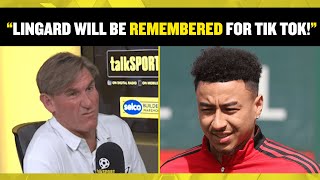 Simon Jordan GOES IN on Jesse Lingard for the choices he's made in his final years at Man Utd