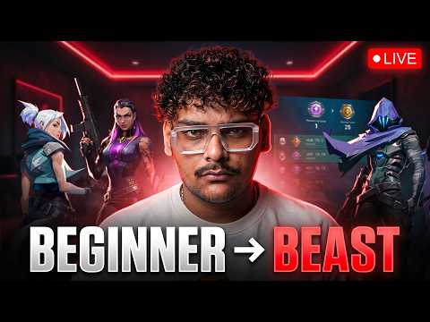 Rise Of PGKING | Climbing From Beginner To Beast Day 1 #valorant  #gaming  #live