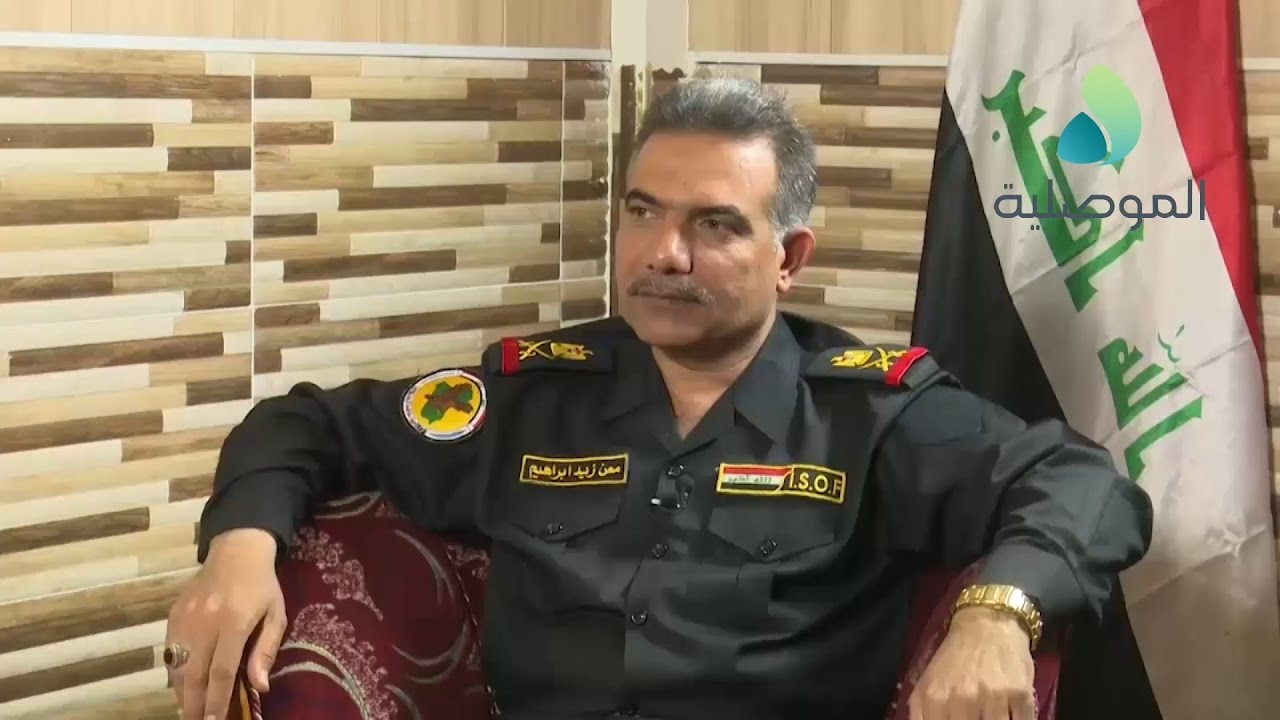 على طاولة الحوار _ اللواء الركن معن السعدي _ قائد عمليات الخاصة الثانية