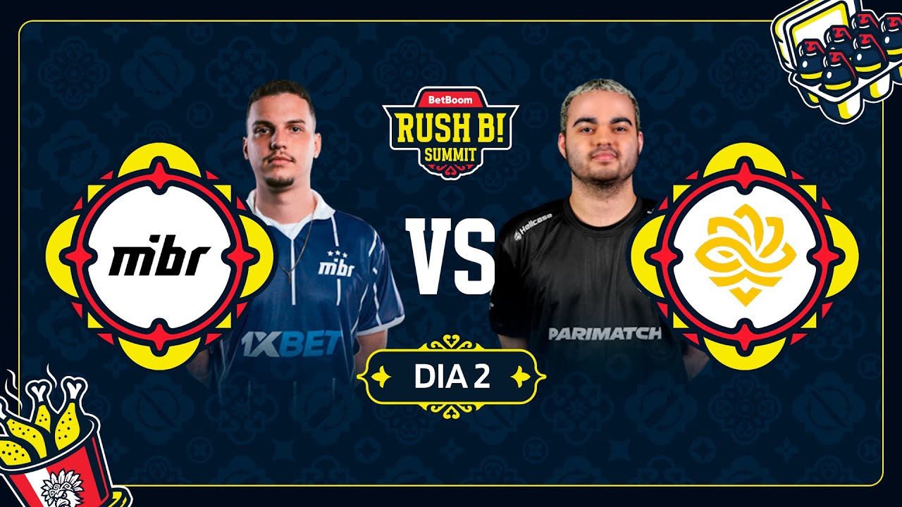 BETBOOM RUSH B! SUMMIT | MIBR x Legacy | Chave dos Vencedores | AO VIVO 🇧🇷