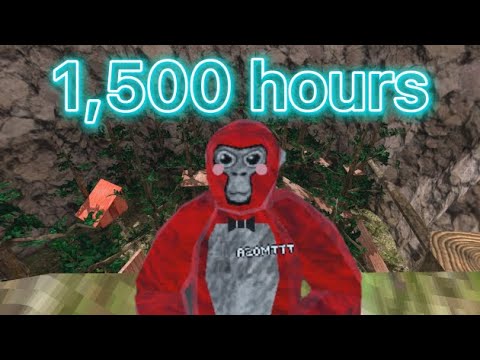 What 1,500 hours of GorillaTag looks like (GorillaTag VR)