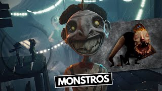 AS CRIATURAS DE LITTLE NIGHTMARES 3 SERÃO BIZARRAS..TODAS!