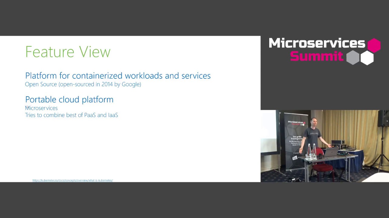 Microservices Summit 2018: Kubernetes Basics Teil 1