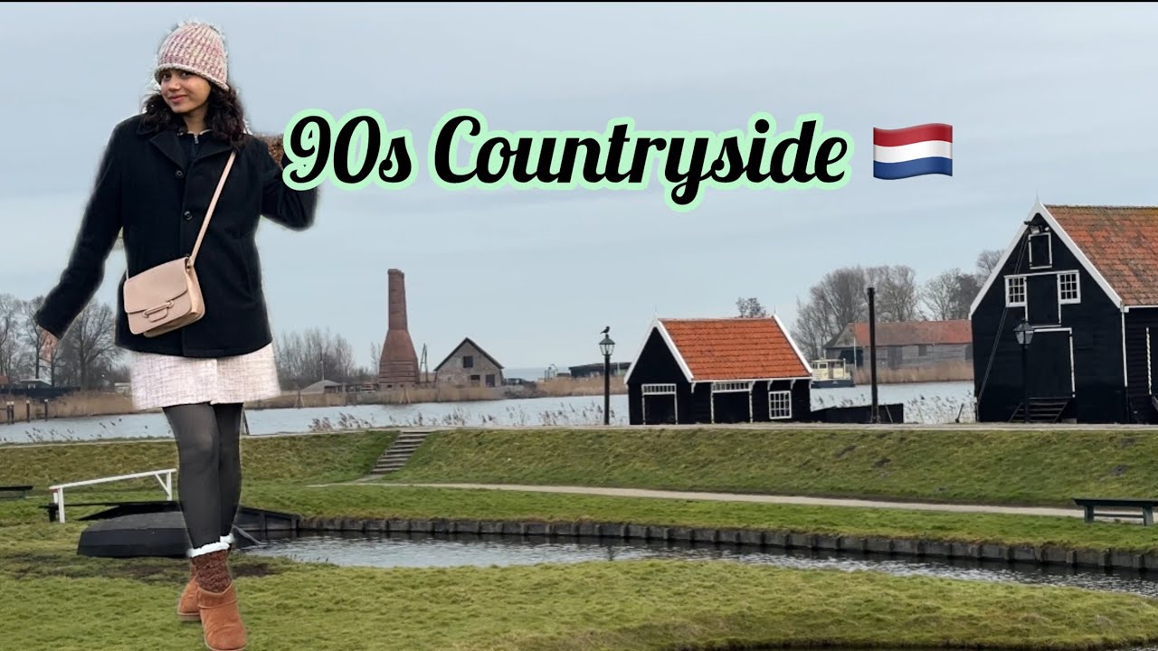 This Netherlands 🇳🇱 Town Feels Like the 90s | Quiet Streets &Sunset Views 😍🌾