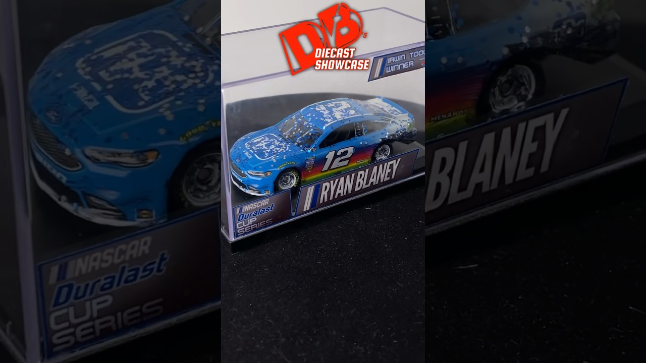 CUSTOM DURALAST CUP RYAN BLANEY RACED WIN DIECAST!