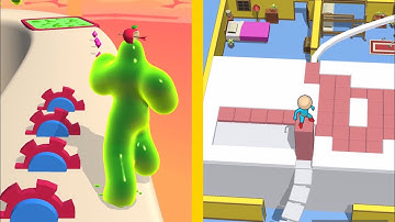 Blob Runner 3D Vs Stacky Dash : All Levels Gameplay New Update Android, iOS #3