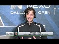 Taylor Fritz Recaps INSANE Shot of the Year Contender | 2026 Dallas