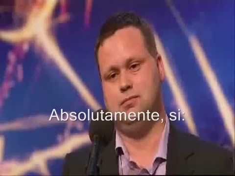 Paul Potts singing Opera