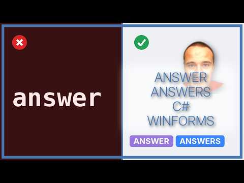 SQL Update statement generator using C# Winforms? (2 Solutions!!)