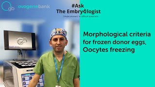 Morphological Criteria For Frozen Donor Eggs. Oocytes Freezing