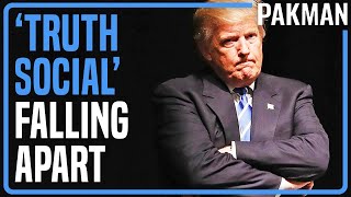 Trump's Truth Social Collapsing, Owes $1+ Million