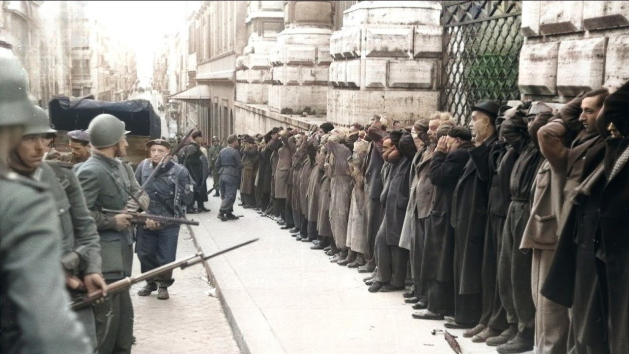 Execution of Nazis who Killed 335 People in Rome: Hard to Watch