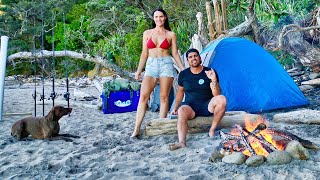 48 hour Remote Beach Camping And Fishing Adventure 