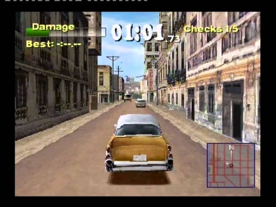 Driver 2 Crosstown Checkpoint Havana 2 Driving Games Gameplay #8