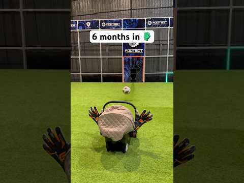 A Lifetime of Goalkeeping: Skills Across the Ages, From 1 Month to 70 Years🥰#footbot #throughages