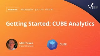 Getting Started  CUBE Analytics
