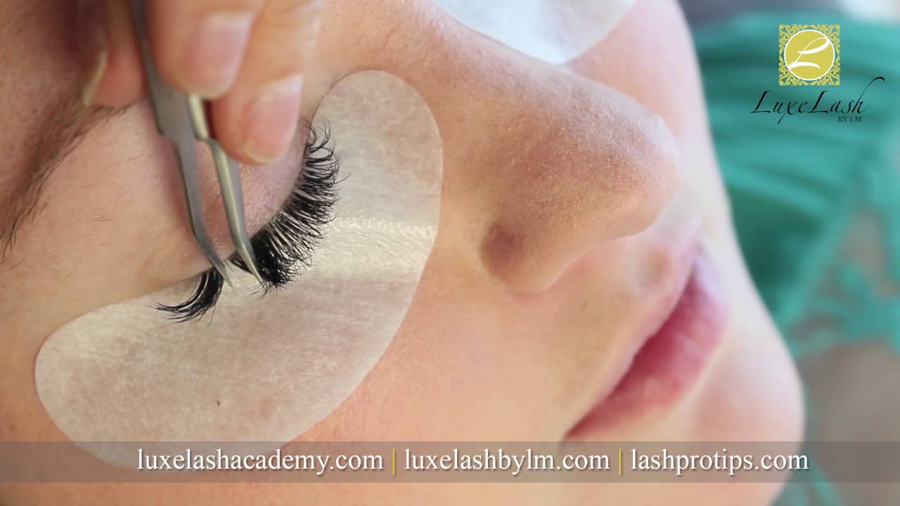 Russian Volume Fan Placement - Volume Lash Technique Tutorials